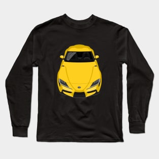 GR Supra 5th gen J29 - Yellow Long Sleeve T-Shirt